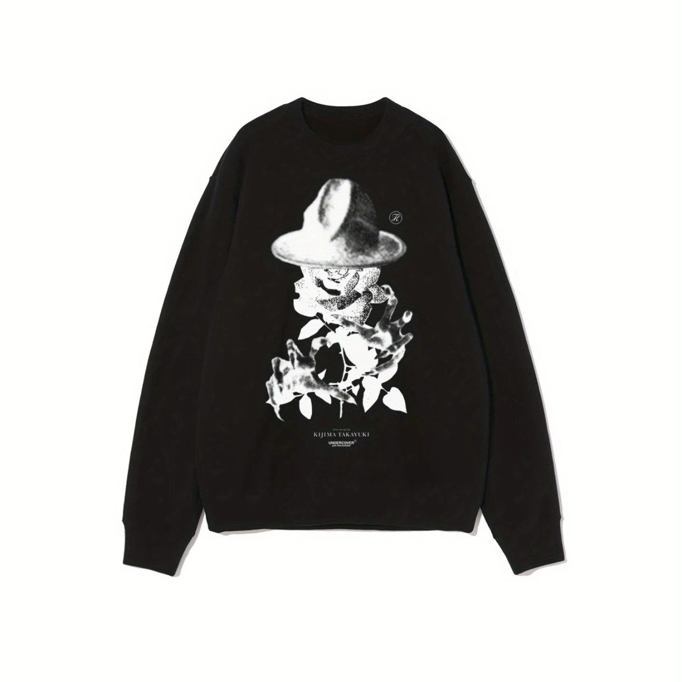 

Gothic Print Autumn and Winter Men's and Women's Long Sleeved Sportswear for Casual and Loose Outdoor Street Sports Training