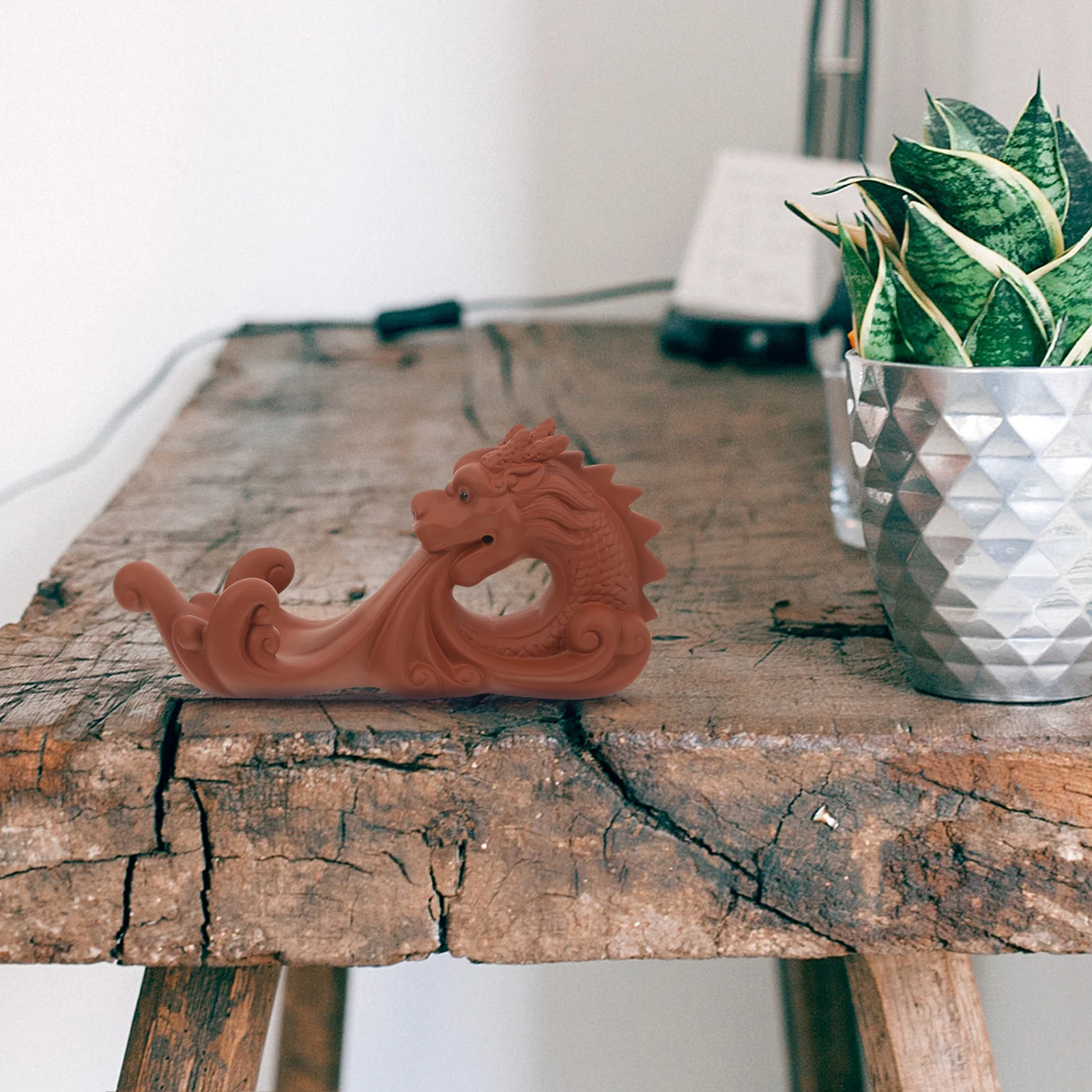 

Dragon Exquisite Chinese Craftsmanship Lucky Wealth Statue For Office Home Decor Desktop Small Animal Ornament Chinese