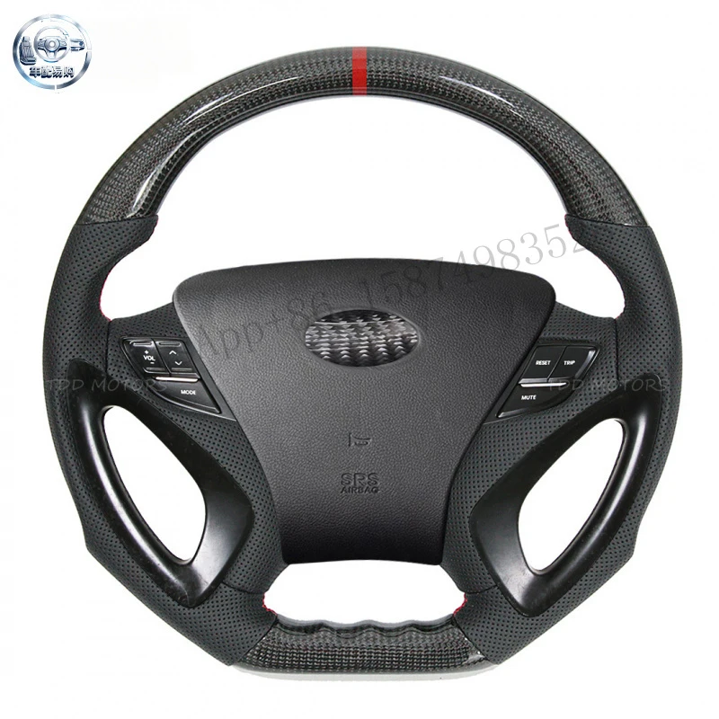 Carbon fiber steering wheel suitable for Sonata performance modification