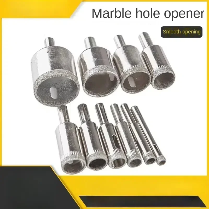 1PC 6-60mm 8mm 28mm Marble Opener Diamond Core Bit Hole Saw Drill Bit For Marble Granite Brick Tile Ceramic Concrete Drilling