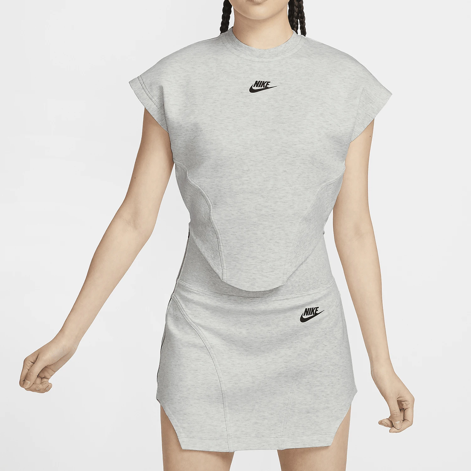 

Nike Official Genuine New Women's Knit Round Neck Breathable Casual Sleeveless Top FQ1851-013
