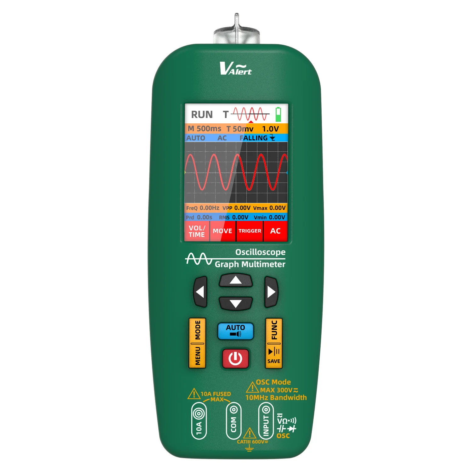 O1 Digital Oscilloscope Multimeter Professional Car Multiteter DC AC Electrician Current Capacitance Ohm Diode Tester Voltmeter