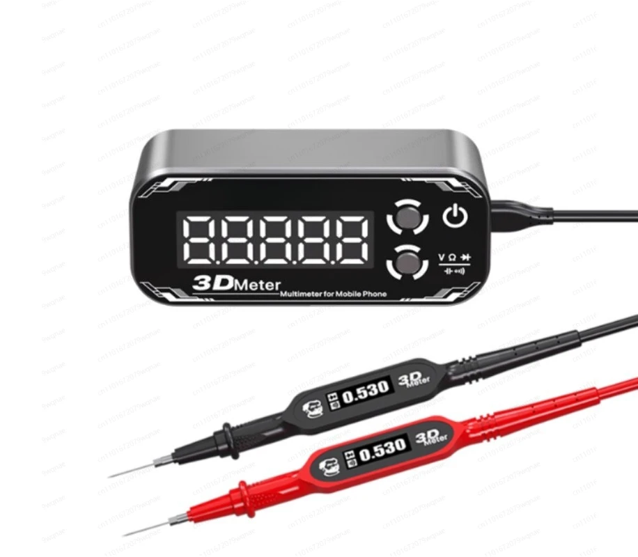 High Precision Multimeter – Three-Screen Digital Display with Super Battery Life for Voltage & Capacitance Testing