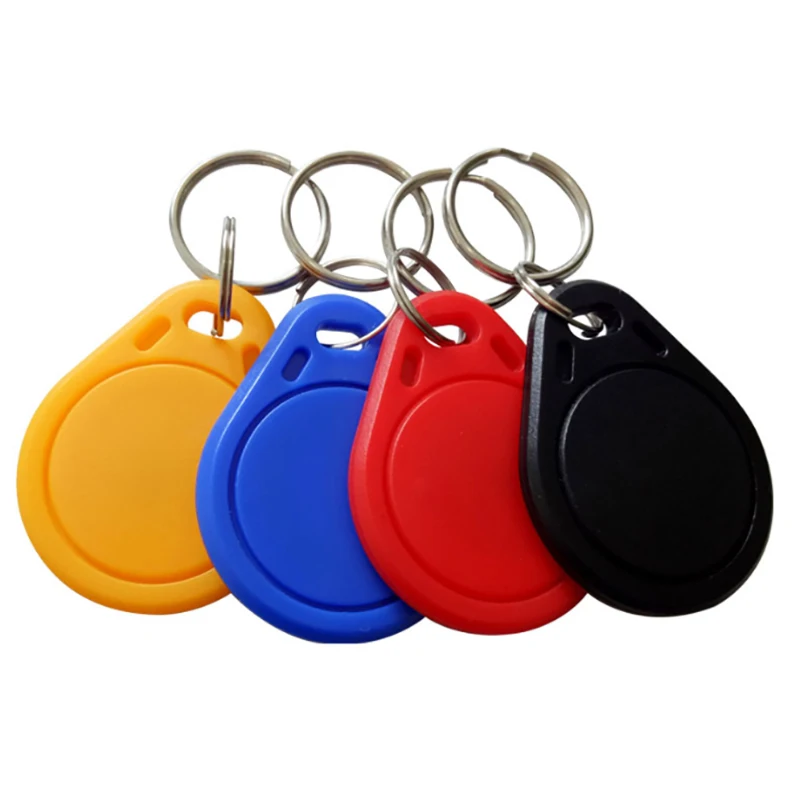 100 Stks/partij 125Khz Tk4100 Em4100 Rfid-Tag Nabijheid Token Keyfobs Rfid Card Key Access Control Alleen Lezen