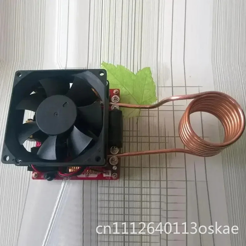 1000W ZVS Induction Heating Plate Board Kit - Low Voltage Induction Heater Cooker Coil Tube Power Supply Module for DIY Projects