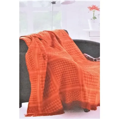 Dion William Orange 150 X200 Single Double-Sided Cotton Blanket