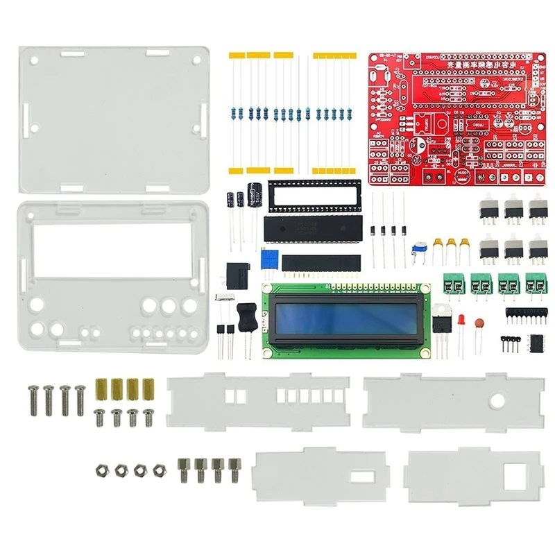 T21C Capacitance Inductance Meter Frequency Tester Kit-51 MCU Electronic Soldering Practice Board DIY For Engineers