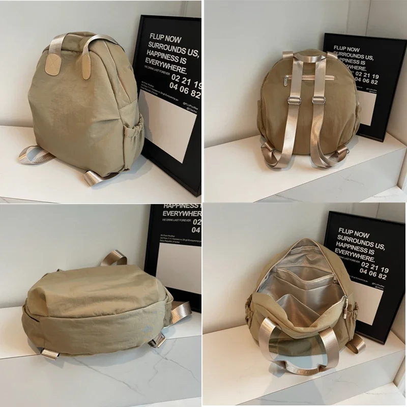 Women Backpack Designer High Quality Cotton Femele Bag Fashion School Bags Multifunction Large Capacity Travel Backpacks mochila