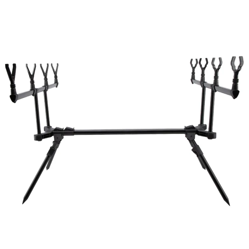 

TOPIND Aluminum Alloy Sea Pole Holder Carp Fishing Rod Stand Holder for Saltwater Freshwater