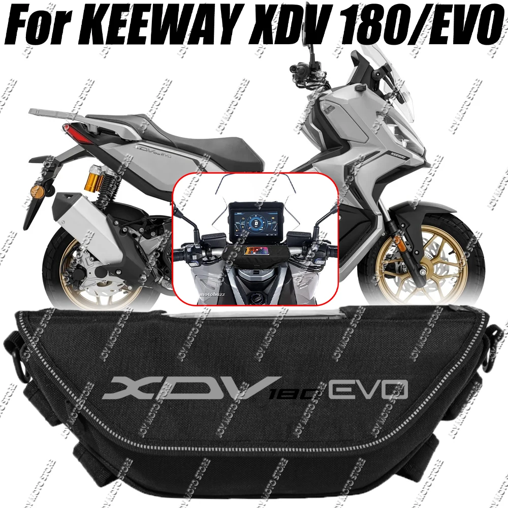 

For Keeway XDV180 XDV180EVO Motorcycle accessories tools bag Waterproof And Dustproof Convenient travel handlebar bag