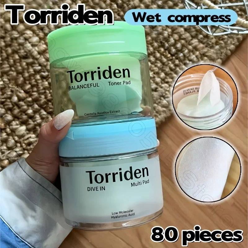 

5-fold Hyaluronic Acid Centella Asiatica Wet Compress Pad Deeply Moisturizes, Soothes, Improves Skin and Shrinks Pores