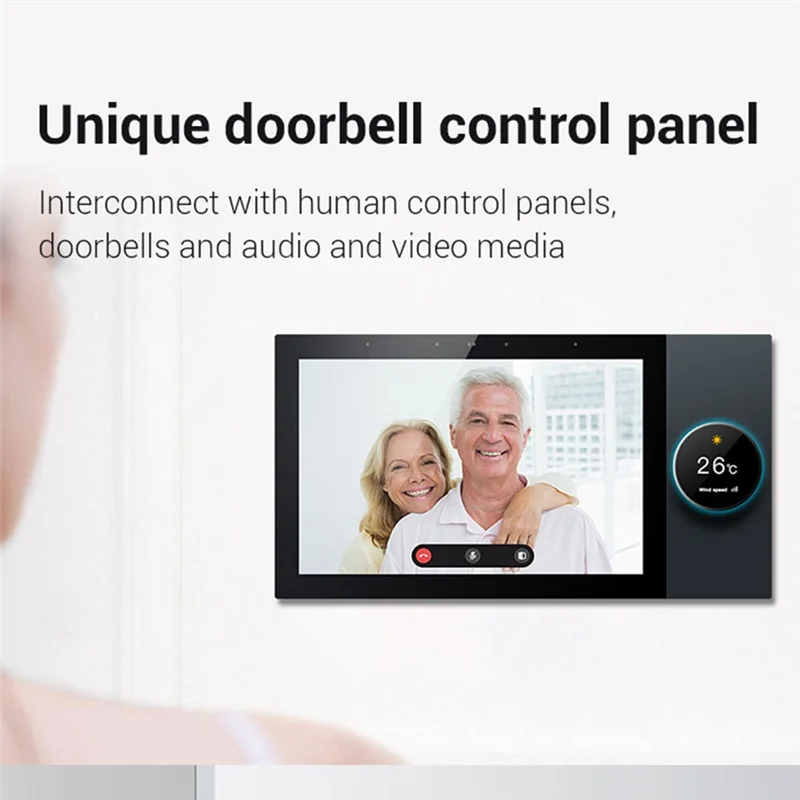 -MEOF 7 بوصة Tuya لوحة تحكم منزلية ذكية تعمل بنظام Android مع مشاركة إلكترونية وزر دوار ومحور Zigbee ومضخم حائط واي فاي
