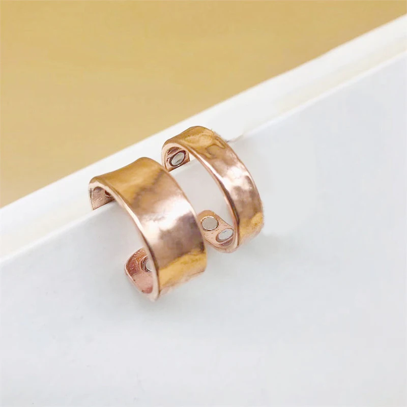 Magnetic Therapy Rings Women Men Fashion Slimming Fat Burning Opening Rings Lymphatic Detox Magnetic Health Care Jewelry