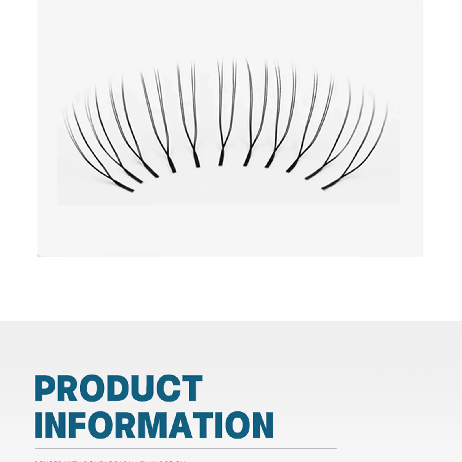 DeceMars 0.07mm U-Shaped YY Eyelash Extensions (12lines/Tray)