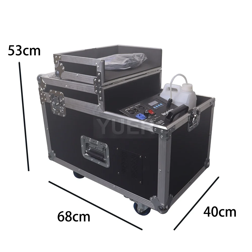 YUER Double Head 3000w Water Fog Haze Machine DMX Remote Control Smoke Haze Low Lying Decoration Wedding Stage Concert Party