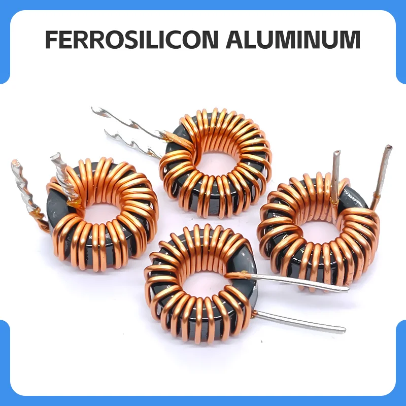 

050125 13mm 22uH 27uH 33uH 37uH 47uH Customizable Sendust Toroidal Inductor
