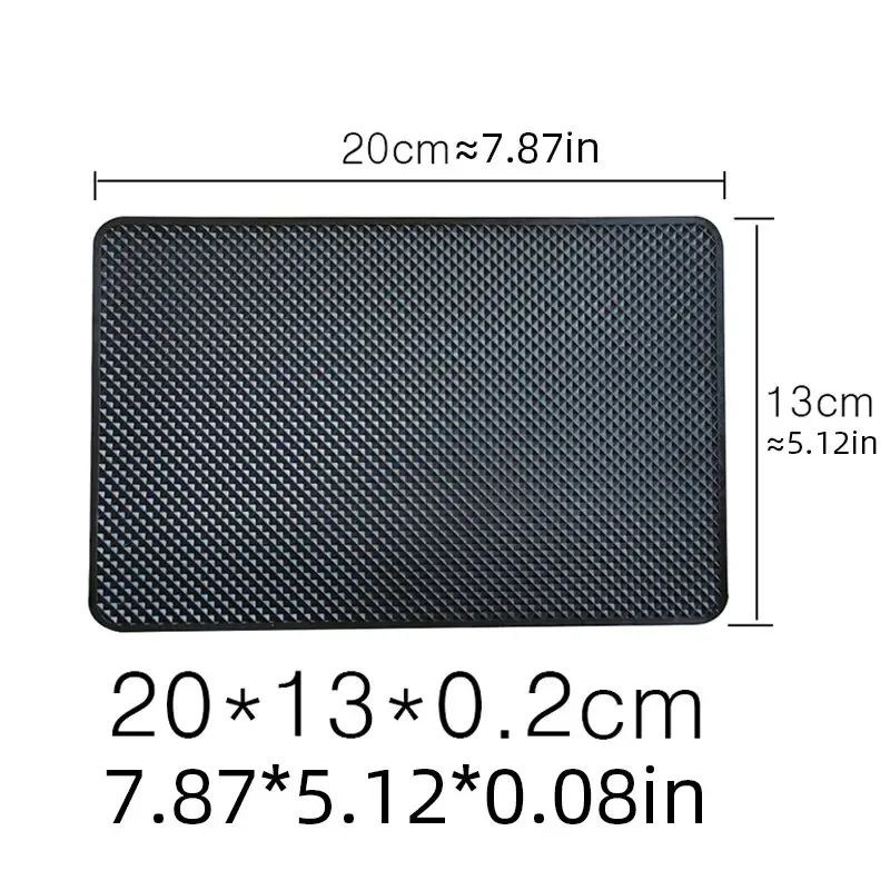 Car Non Slip Mat Sticky Anti Slip PVC Pads Heat Resistant Car Dashboard Phone Sunglasses Holder Car Styling Lnterior view 6