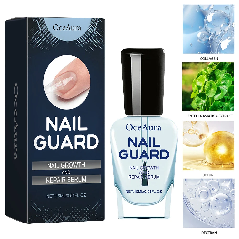 Suero Reparador para el Crecimiento de Uñas de 15 ml, Suero Profesional para Fortalecer Uñas, Suero Endurecedor para Revitalizar y Fortalecer Uñas
