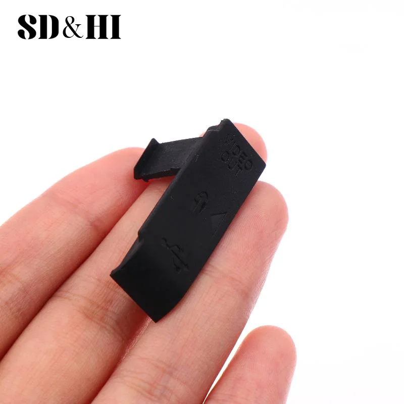 New USB /AV OUT/ HDMI-compatible/ MIC Rubber Plug For EOS 450D EOS Rebel XSi EOS KISS X2 Digital Camera Repair Part