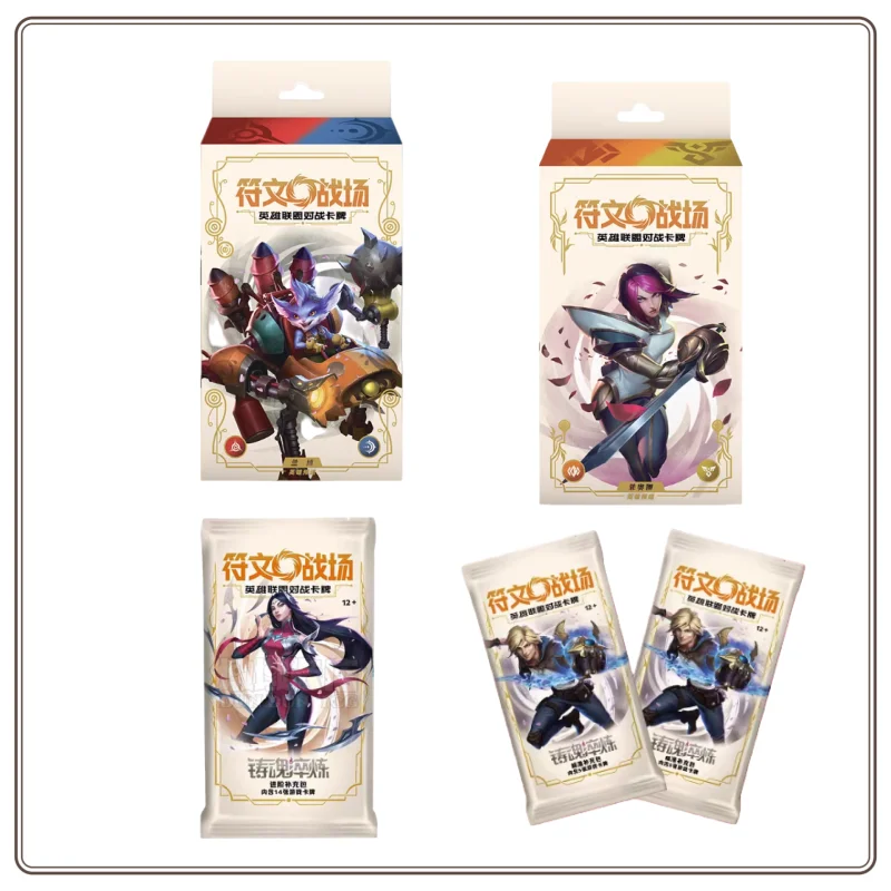 Original SHININGSOUL Riftbound League of Legends Trading Card Game Soul Casting Hero Refining Pre Assembled Board Game Card Gift