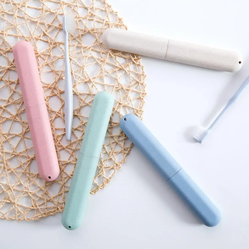 1pc Chopsticks Fork Spoons Storage Case Toothbrush Box Portable Travel Toothbrush Case Health Care Tooth Brushes Protector
