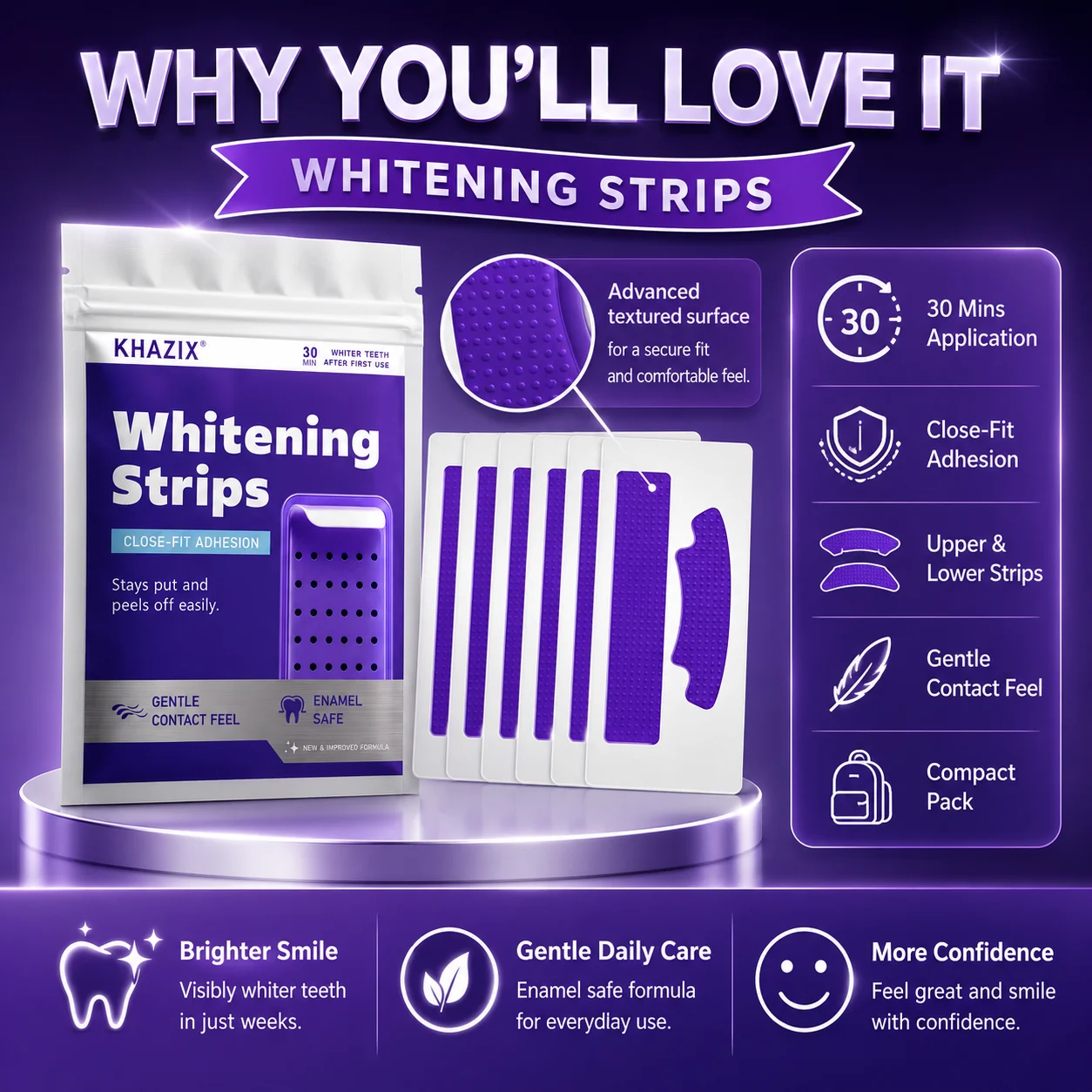 7 Strisce Sbiancanti per Denti - Teeth Whitening Strips recensione e prezzo