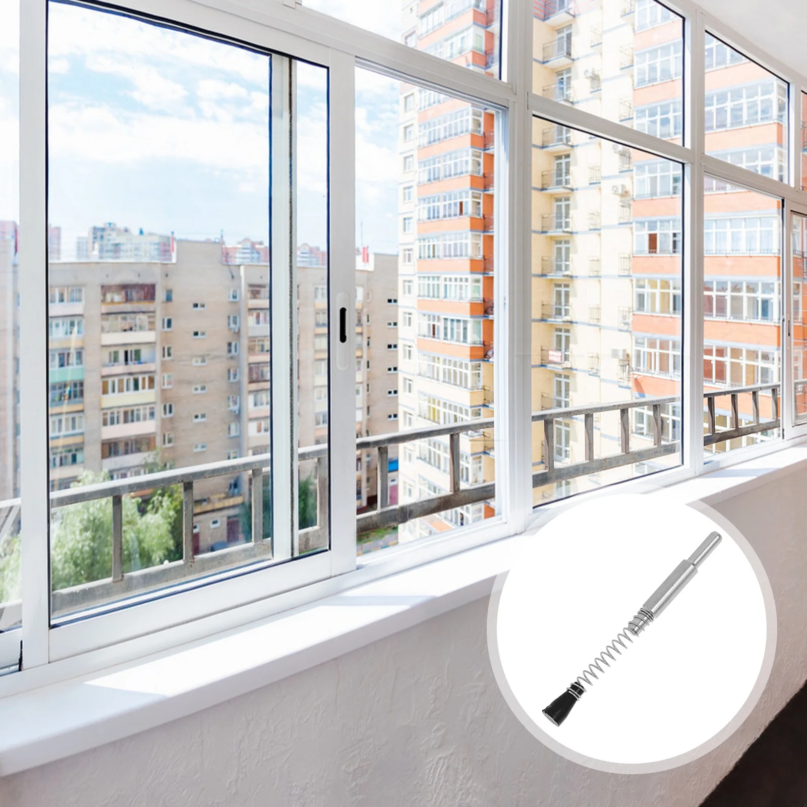 

25pcs Stainless Steel Window Screen Plunger Latch Cap Debris Protection Secure Fit For Screen Frames Spring Loaded Pin