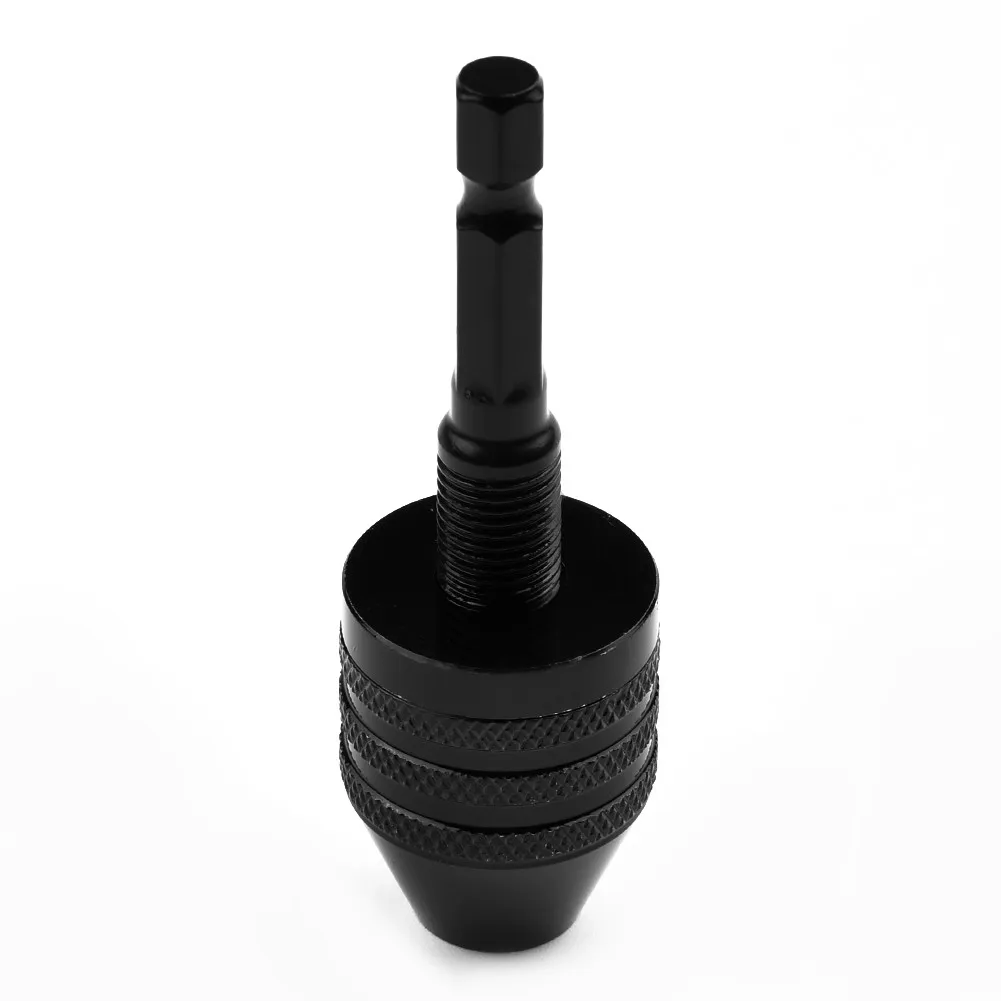 

1pc 1/4inch Keyless Chuck Conversion Hex Shank Adapter Drill Bit Quick Change Driver Hex Shank Drill Bit Tool Convertor Adapter