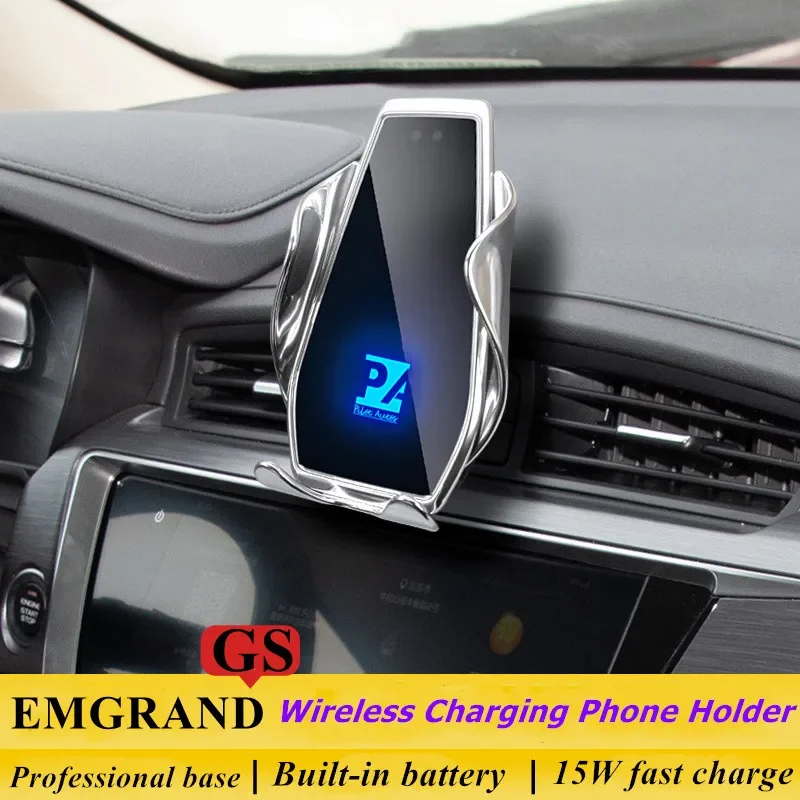 

2016-2021 For Geely Emgrand GS Mobile Phone Holder Wireless Charger Car Mount Navigation Bracket GPS Support