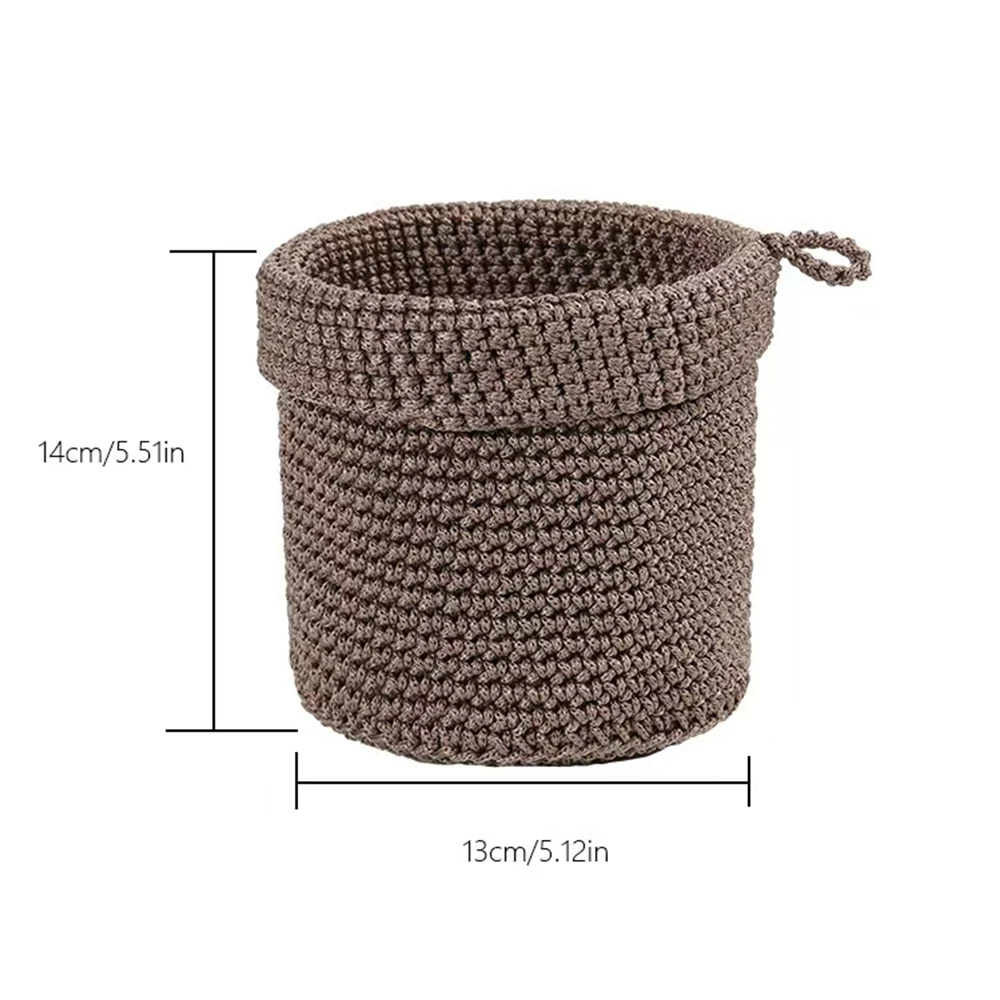 2 stuks kruidenier opbergmand handgeweven mand muur hangende netto zak groente fruit toiletartikelen en sieraden, woondecoratie gereedschap
