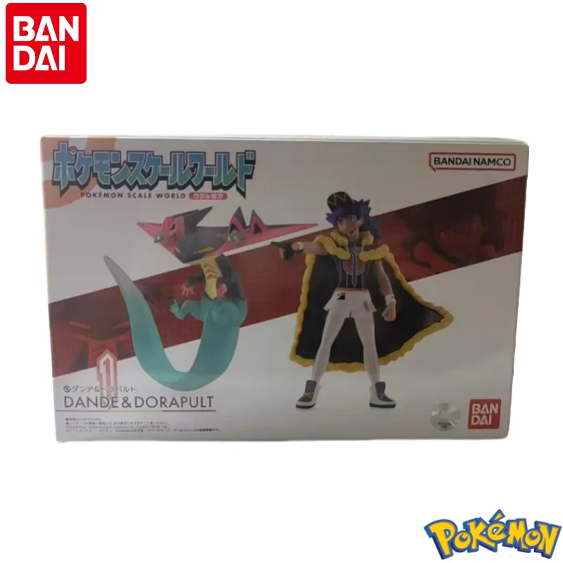 

В наличии оригинальная фигурка Bandai, 100% натуральная фигурка Покемона Леона Драги, модель, украшения, статуя, праздничные подарки, товары в стиле аниме