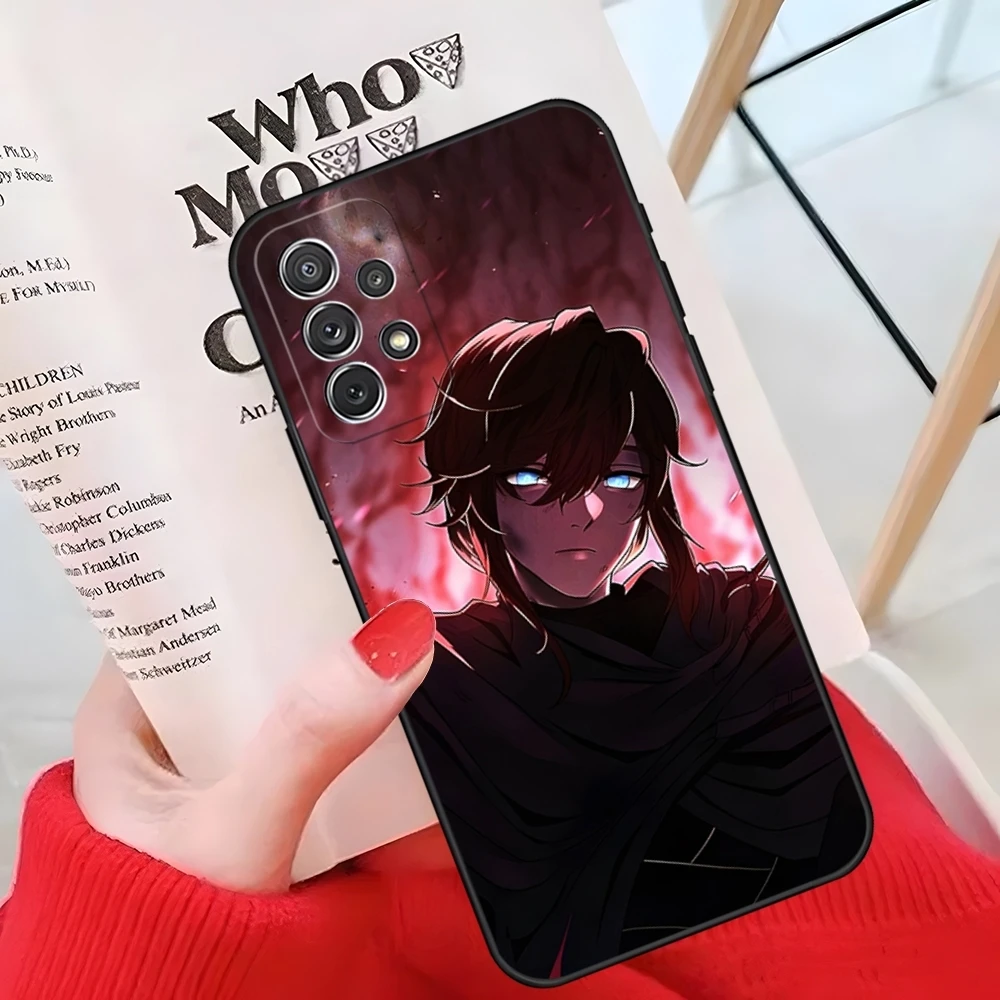 MINISO-The Beginning After The End Phone Case For Samsung Galaxy A50 A53 A55 A54 A34 A33 A32 A24 FE S25 S24 S23 S22 Back Cover