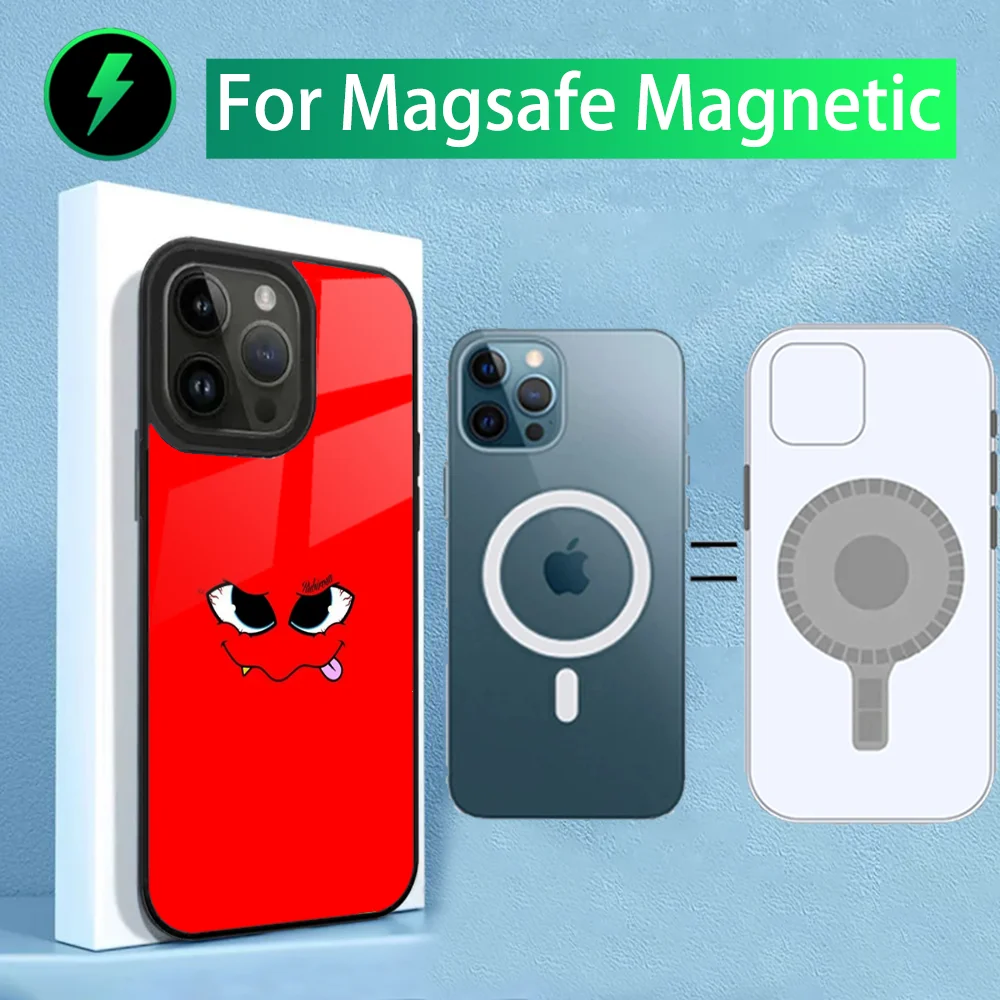 La Mafia Del Amor Love Mafia Phone Case For iPhone 15,14,13,12,11,Plus,Pro,Max Mini Magsafe Magnetic Wireless Charging