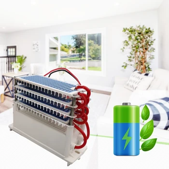 통합 세라믹 오존 발생기, 세척 가능한 공기 청정기, 욕실 주방용, 냄새 제거, AC 220V, 110V, 40000mg/h