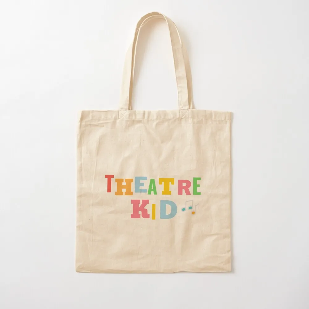 

Theatre Kid Tote Bag personalized tote handbag reusable shopping bag Canvas Tote Bag