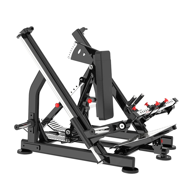 Adjustable Incline Plate Loaded Lat Pulldown Machine for Back Strength Training Bodybuilding Commercial Use Steel Gym Equipment
