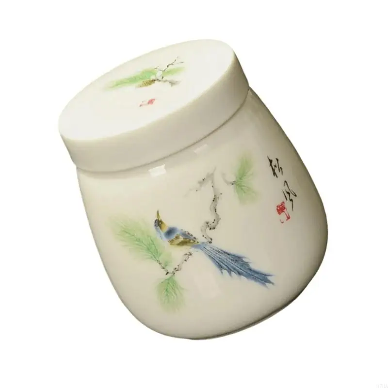 220Ml Chinese Flroal Ceramic Coddled Eggs Cup With Lid Boiled Eggs Maker For Healthy Cooking And Breakfast Serving 87HA