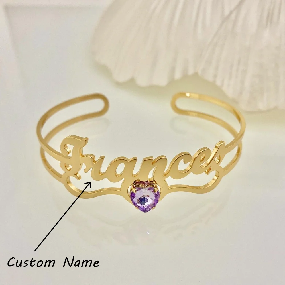 

Браслет-манжета с именем по индивидуальному заказу, позолоченный браслет 18 карат, изящные подарки ручной работы для лучших друзей, персонализированные ювелирные подарки для нее