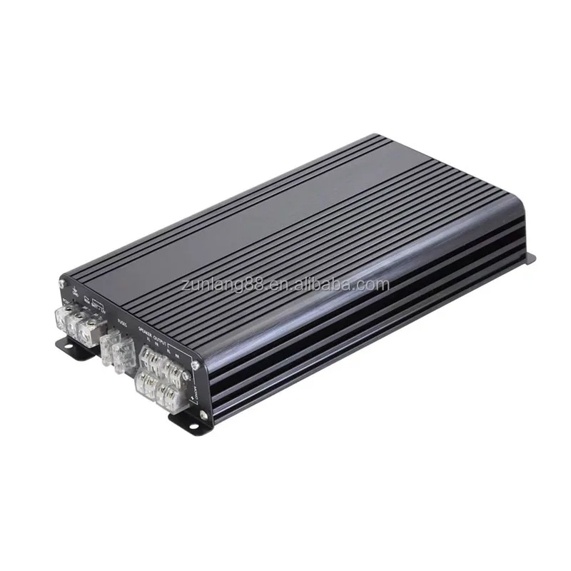 Monoblock Car Audio Amplifier Class D CH 4 RMS 300W Peak 2400W Strong Bass Monoblock Car Sound Subwoofer Amplifier 4 Channel