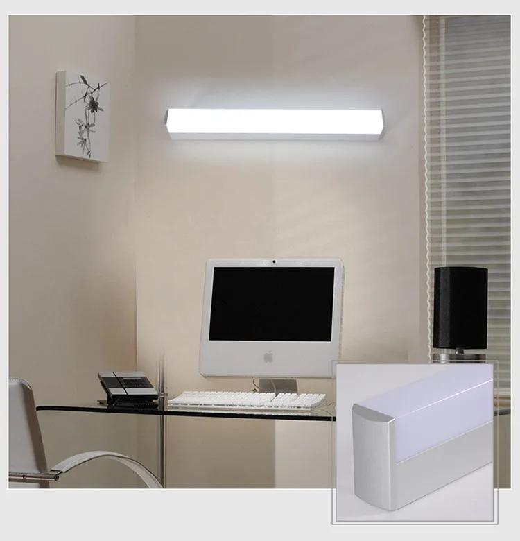 AC85-265V LED Makeup Lamp Light Eye Protection Rechargeable Portable Hanging Magnetic Lamp Touch Switch Mirror Light Selfie