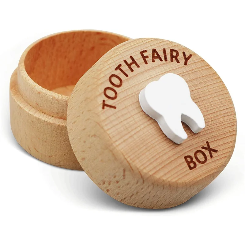 

Tooth Fairy Box ,Cute 3D Carved Dropped Tooth Keepsake Storage Box Gift for Boy and Girls, Kids Tooth Boxes