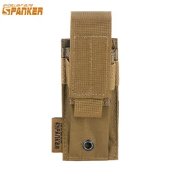 EXCELLENT ELITE SPANKER Tactical Pistol Molle Magazine Bag Single Magazine Holster Hunting Gun Clip Combat Equipment