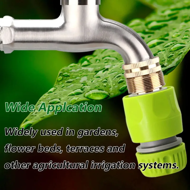 10 Pcs 1 2 Inch Thread Plastic Garden Hose Quick Connector Universal Water Pipe Repair Adapter For Lawn Agricultural Irrigation