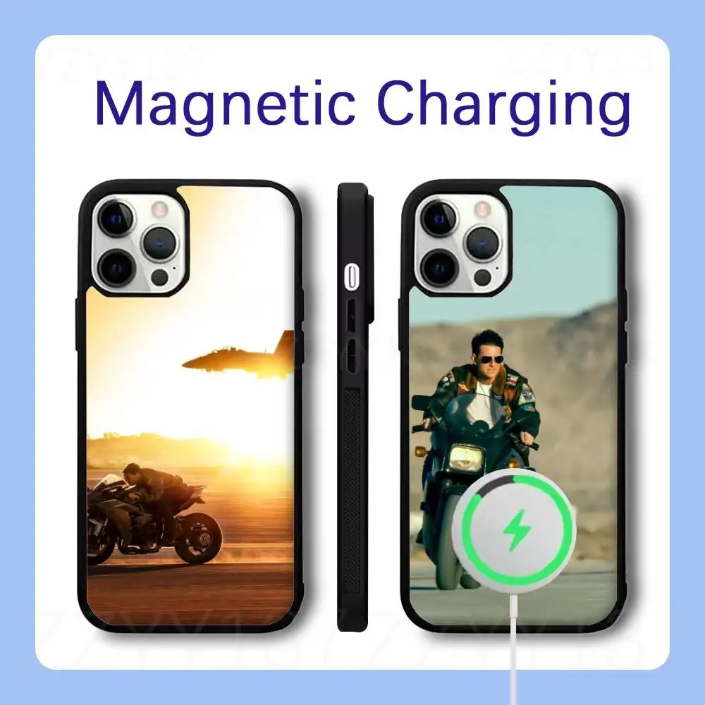 

Top Gun M-MaverickS Phone Case For iPhone 17,16,15,14,13,12,11,Pro,Max,Plus,Air,Mini,SE Magsafe Magnetic Wireless Charging