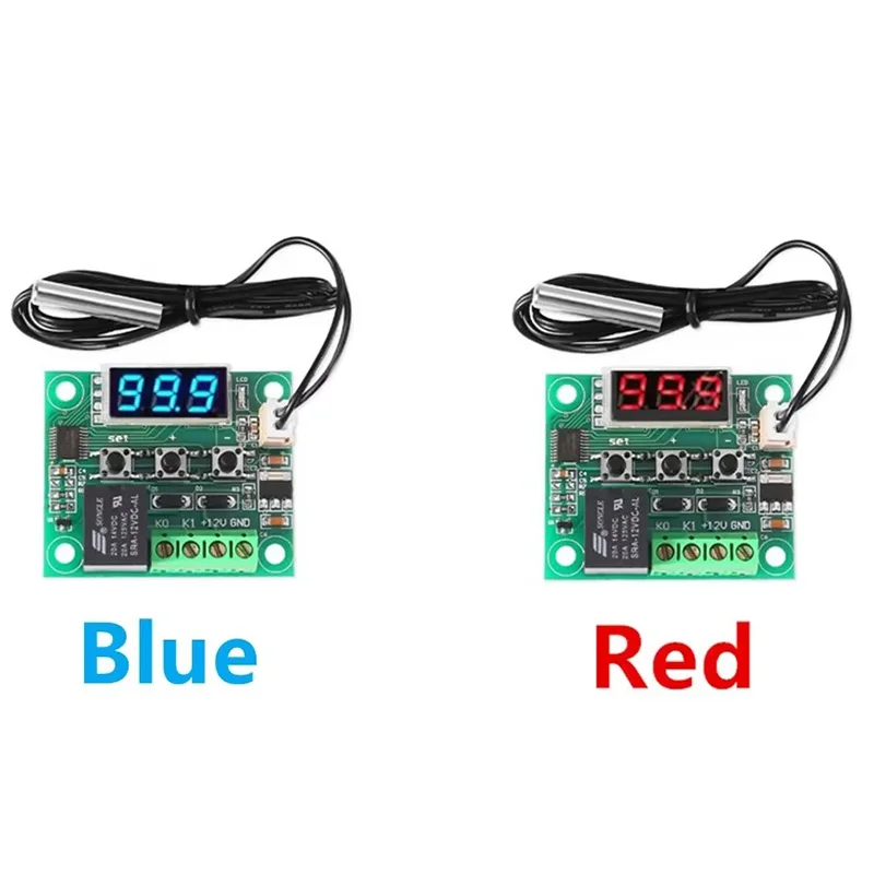 W1209 DC 12V Rot/Blau Wärme Kühlen Temp Thermostat Temperatur Control Schalter Temperatur Controller