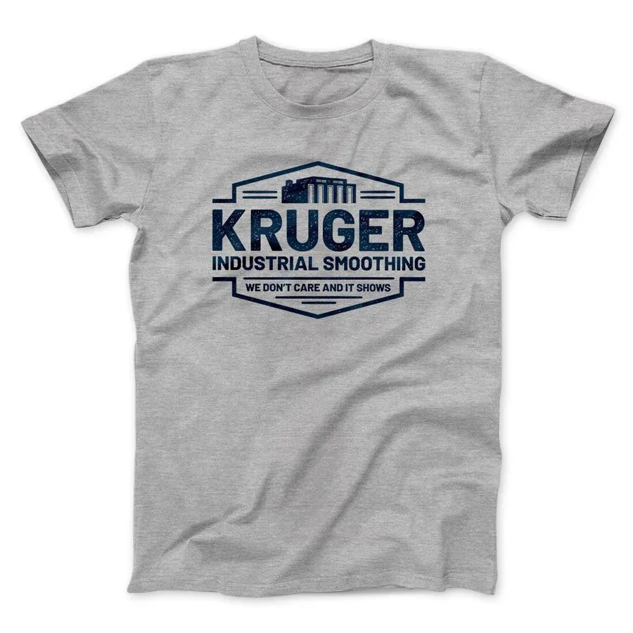 KRUGER INDUSTRIAL SMOOTHING MEN/UNISEX T-SHIRT  Graphic Print Casual Tee Shirts 