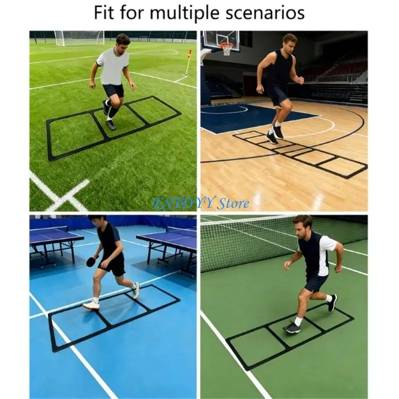 G6DE Elastic Sports Training Ladder Great For Movement Skills And Quickness Progress