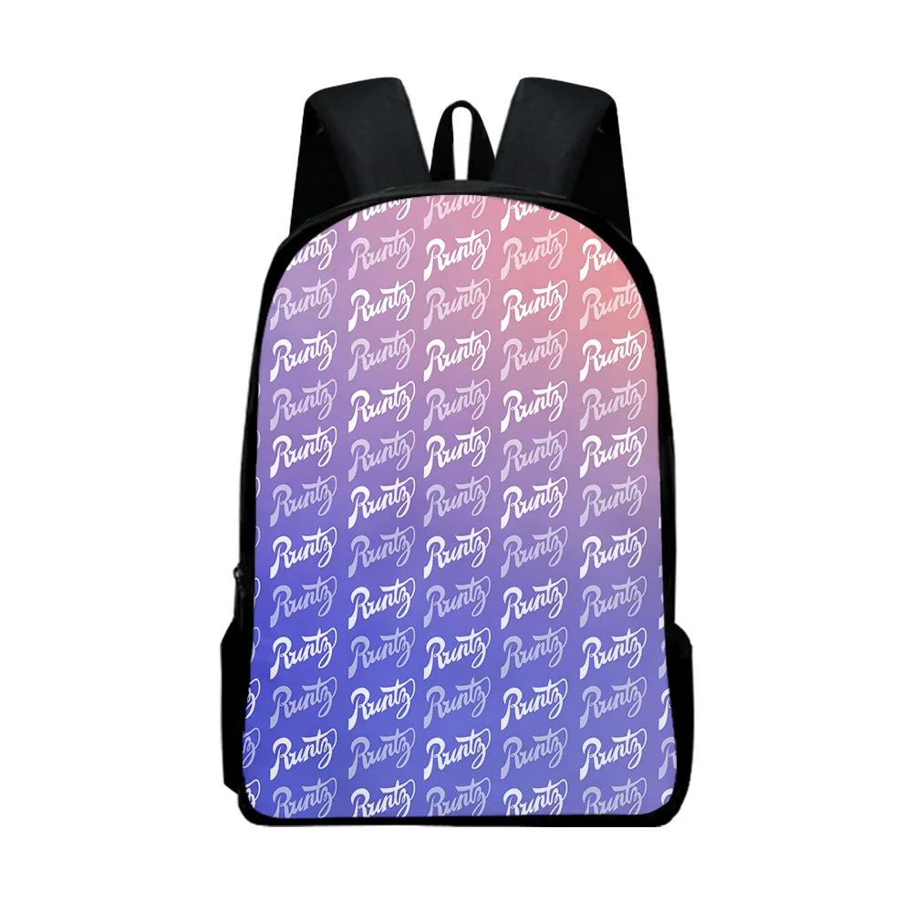 Classic Popular Harajuku Runty Notebook Backpacks pupil School Bags 3D Print Oxford Waterproof Boys/Girls Laptop Backpacks