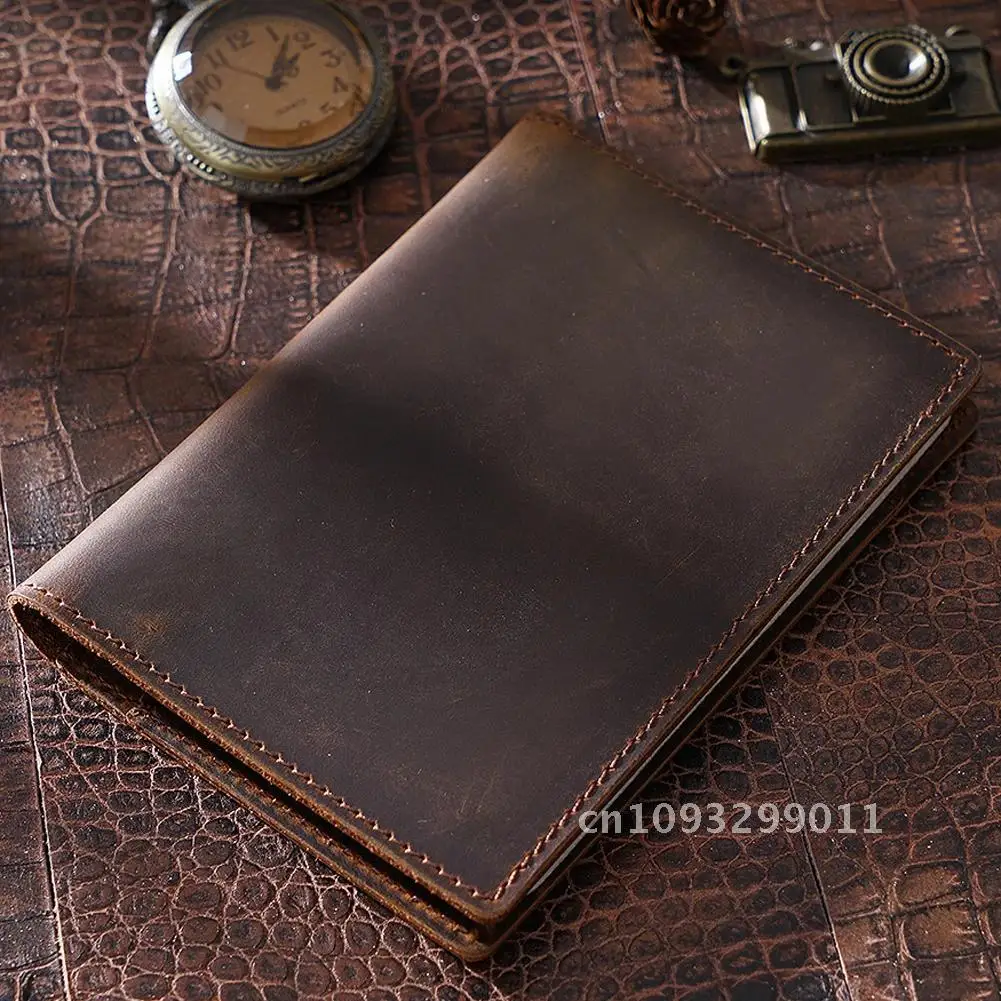 

Passport Handmade Genuine Leather Cover Travel Card Vintage Passport Case Passport Holders Wallet