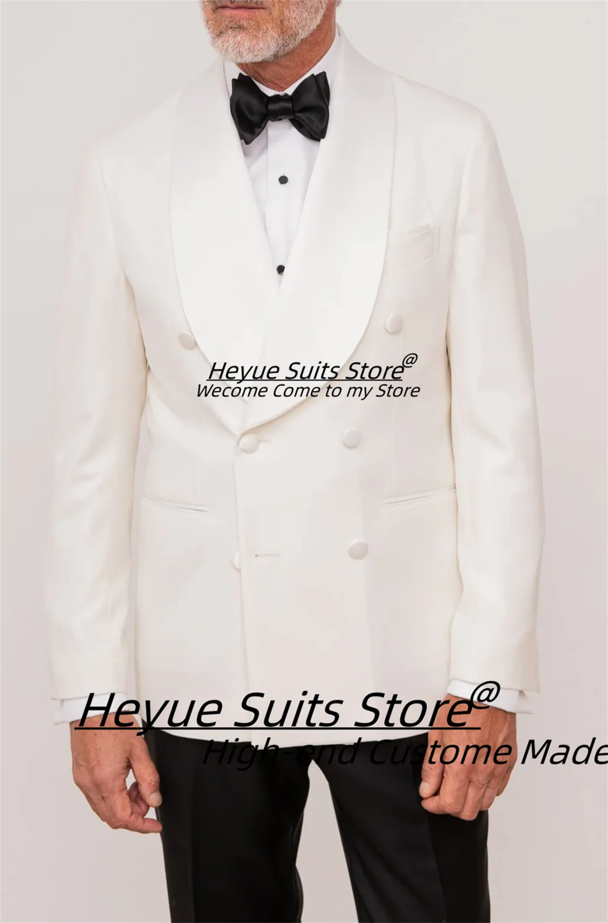 

Luxuly Beige Wedding Suits For Men Slim Fit Shawl Lapel Groom Formal Tuxedos 2 Pieces Sets Elegant Male Blazers Costume Hommer